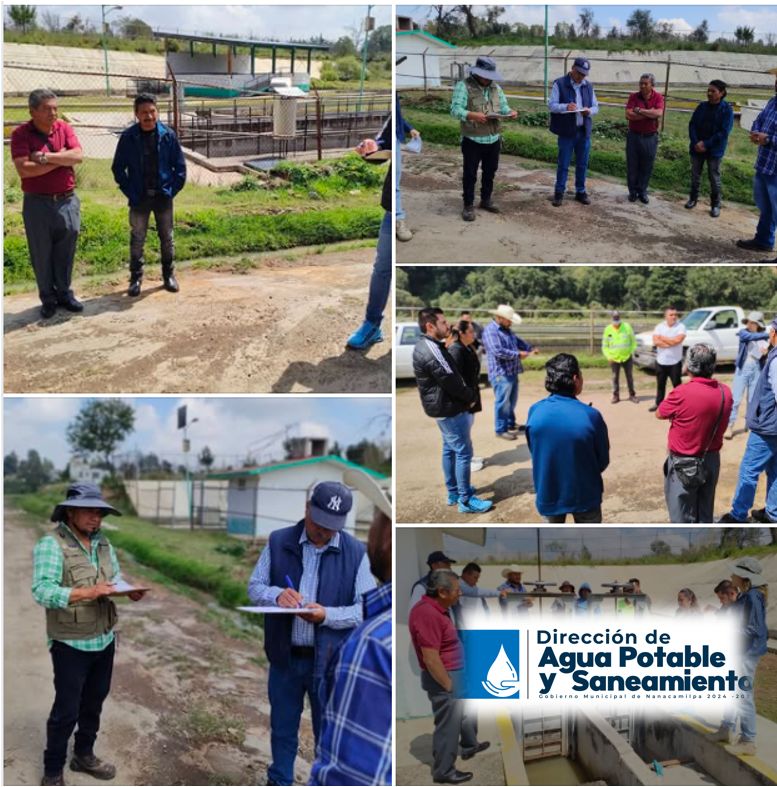 capacitación dirigida al personal de la Dirección de Agua Potable