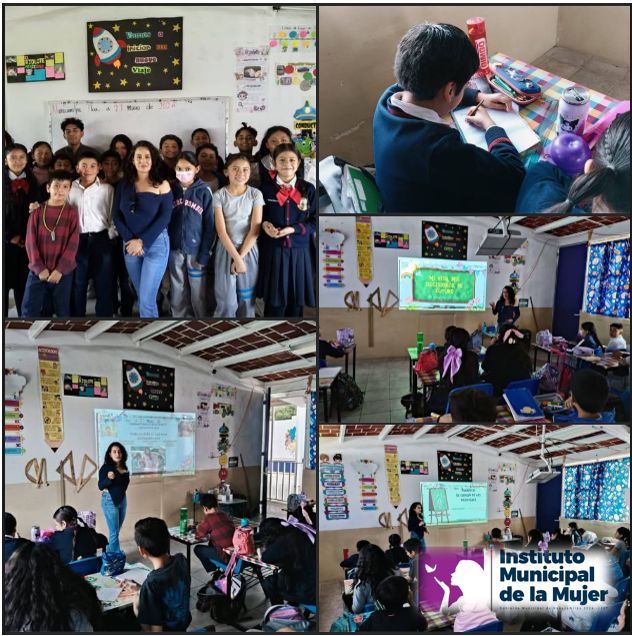El Instituto Municipal de la Mujer de Nanacamilpa retoma las pláticas en las instituciones educativa
